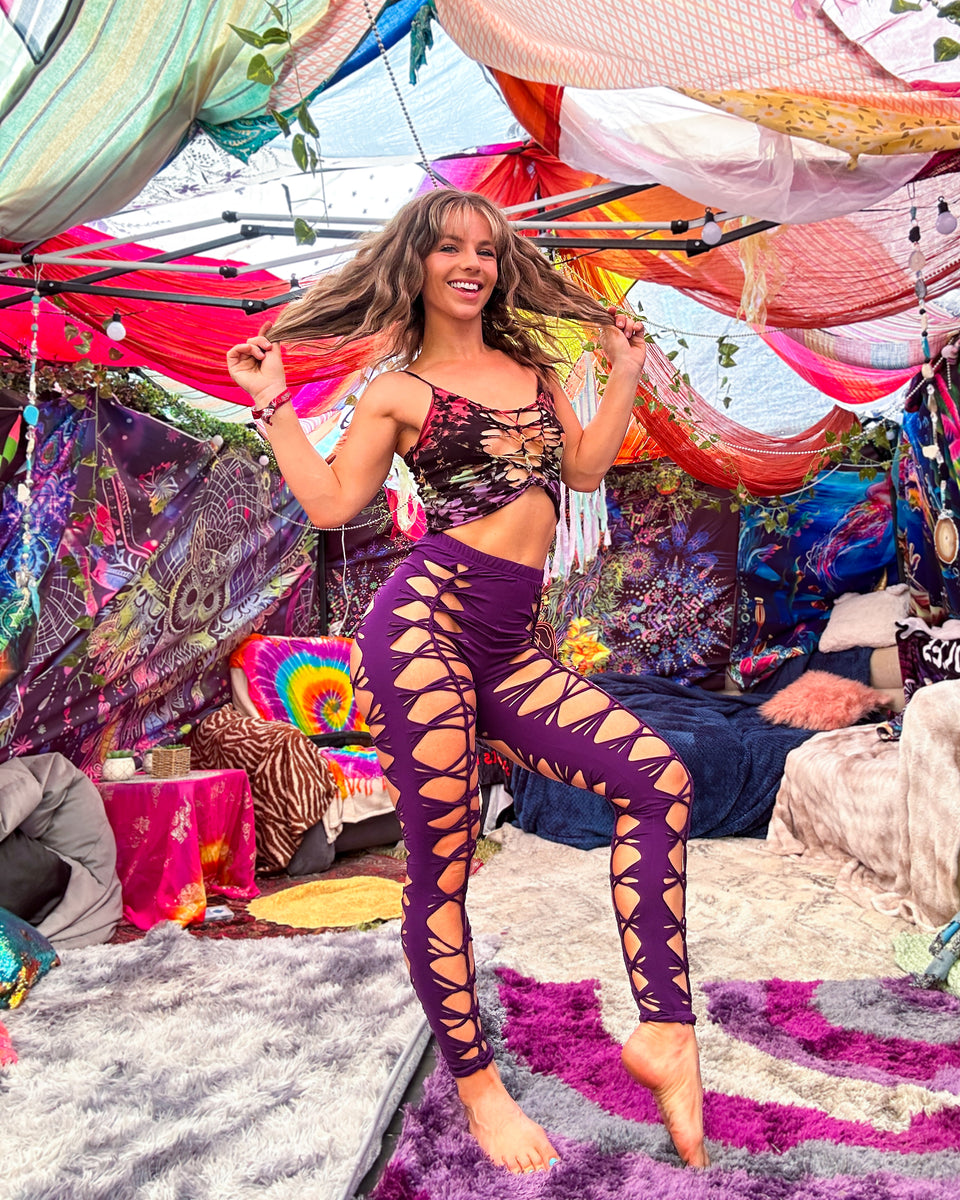 🌈Colorful Cheeky Leggings – Crop It Like It's Hot