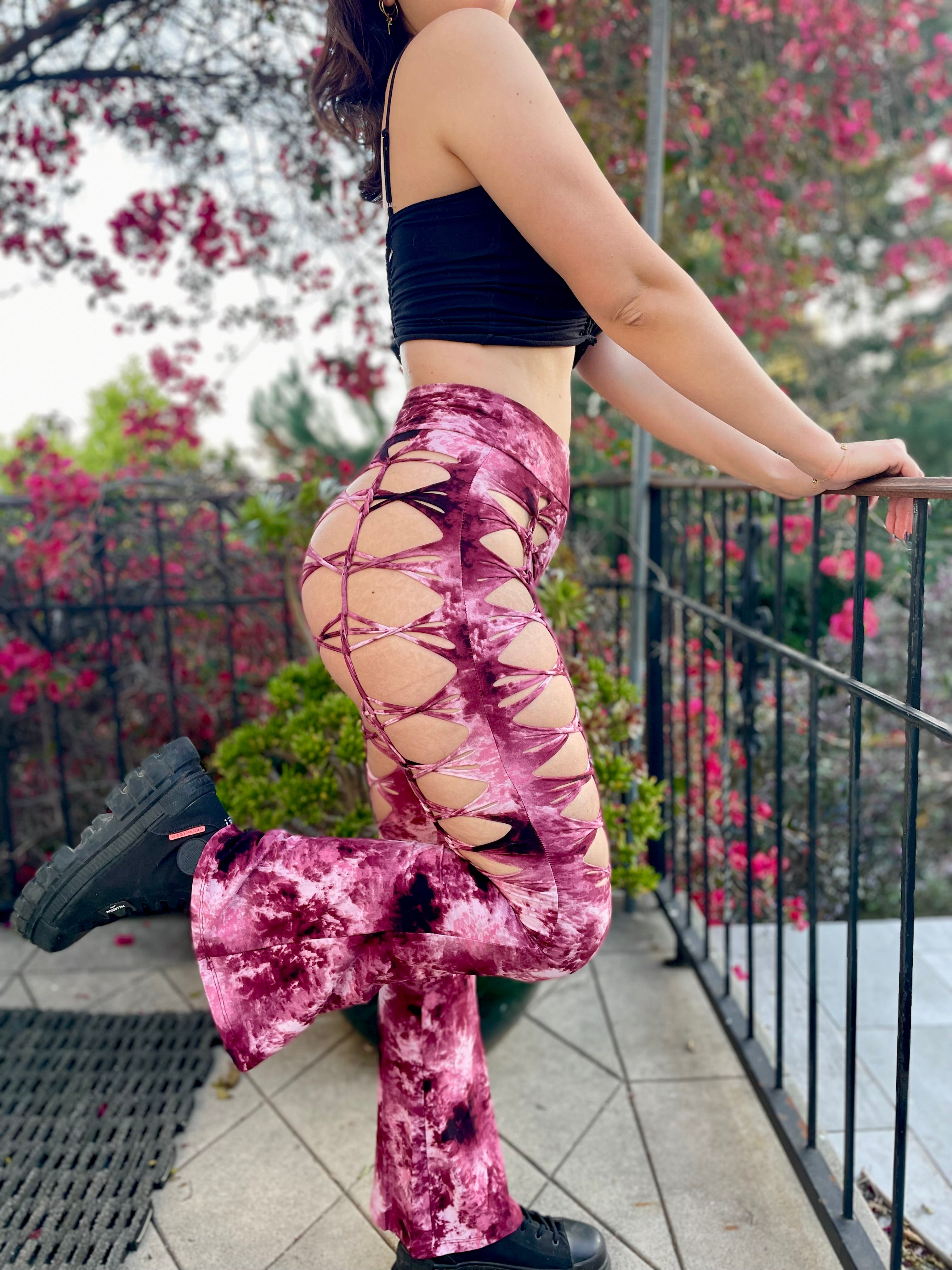 Tiedye Cheeky Bell Bottoms (multiple colors available!)