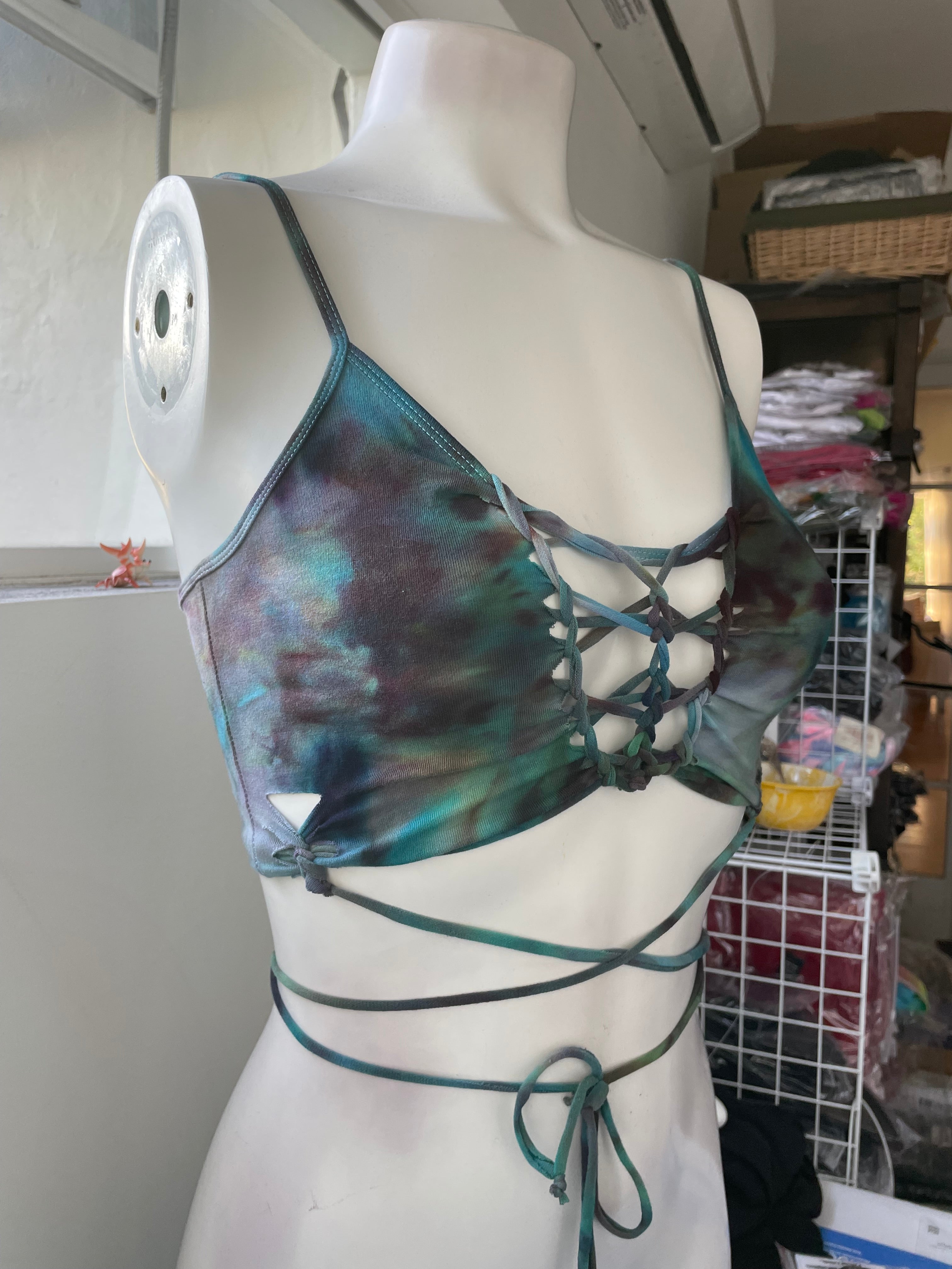 Siren Icedye Wrap-around top S
