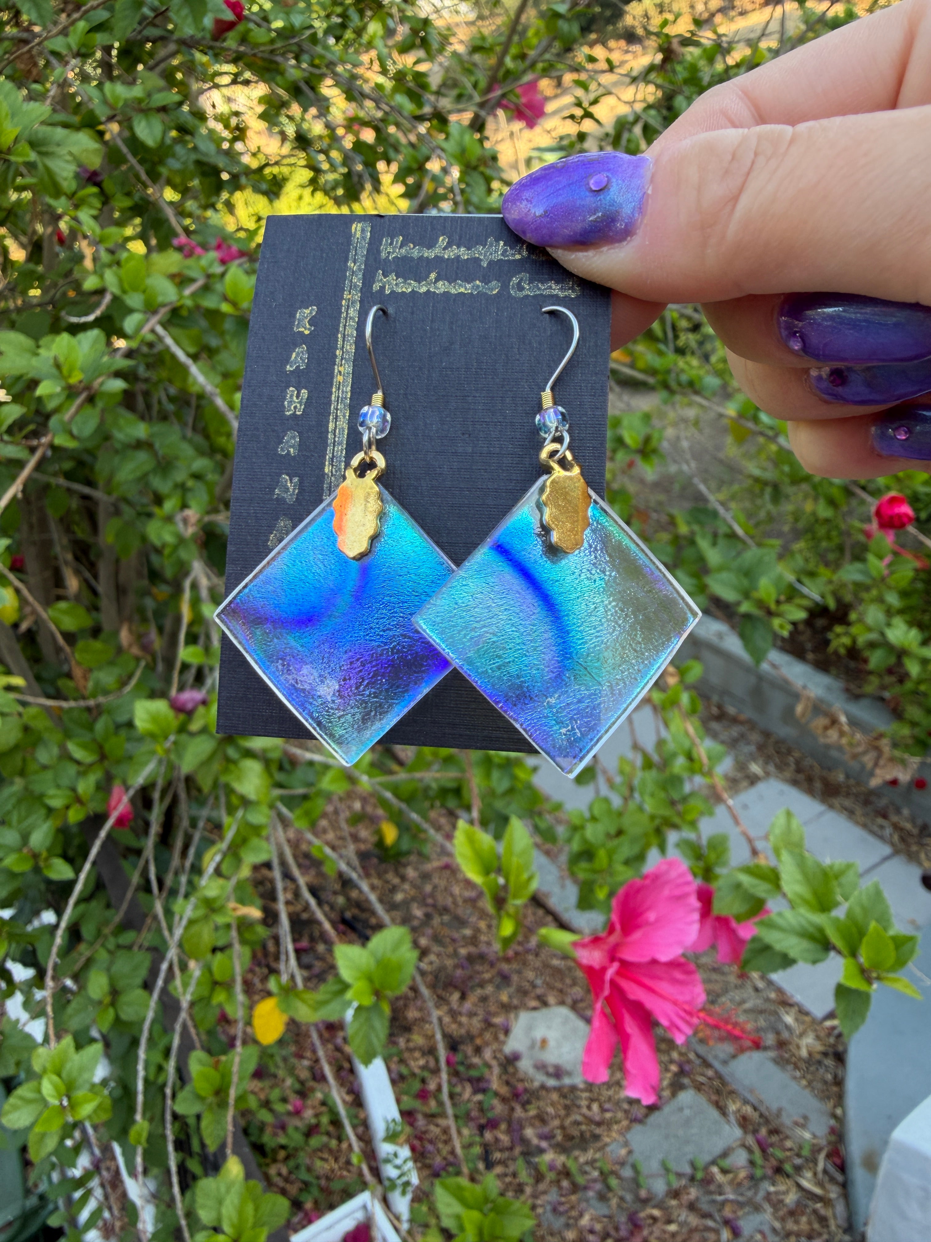 Rainy Window Earrings