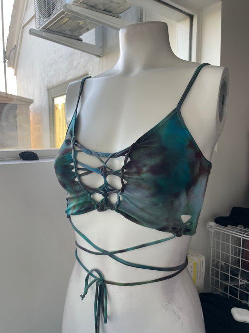Siren Icedye Wrap-around top S