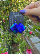 Ebony Rainy Window Earrings