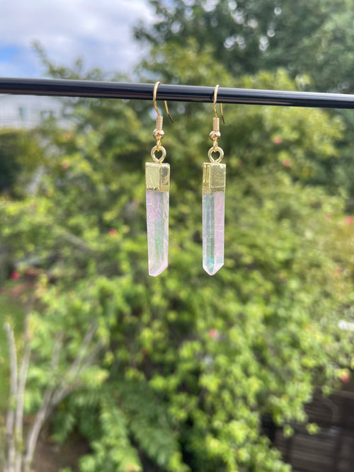 Rainbow Quartz Earrings