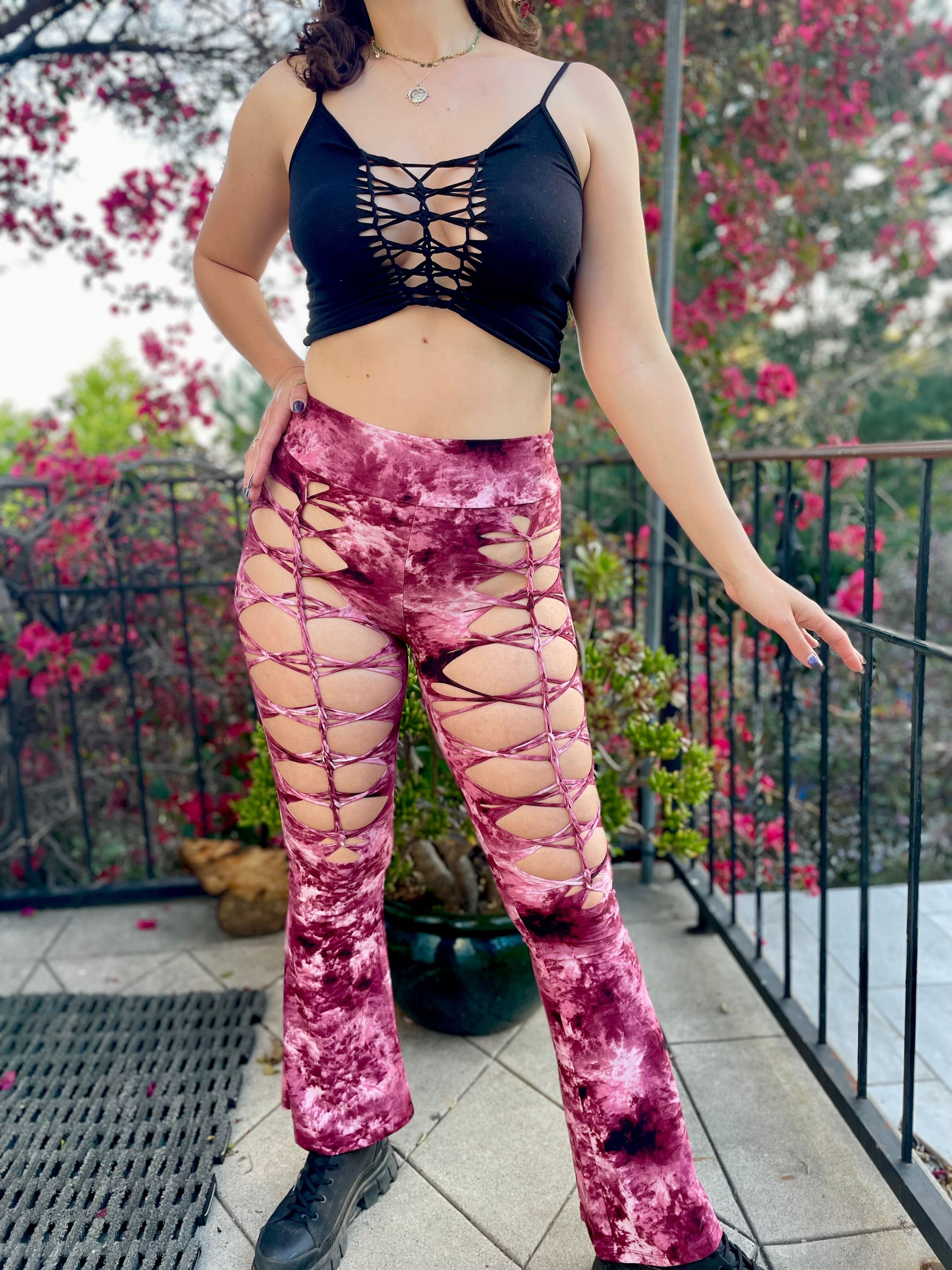 Tiedye Cheeky Bell Bottoms (multiple colors available!)