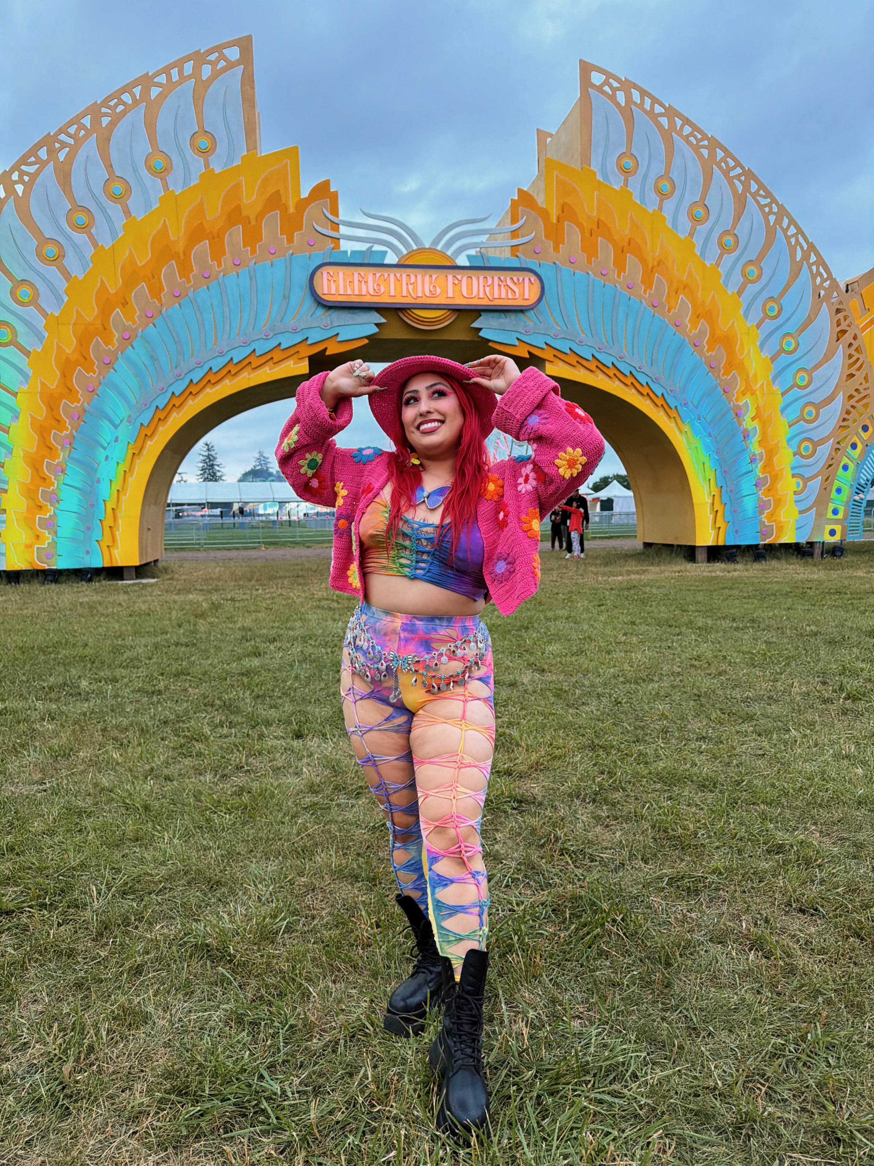Ombre Rainbow Pride Leggings Set