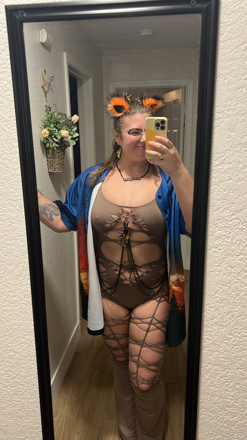 OOAK Cappuccino Jumpsuit