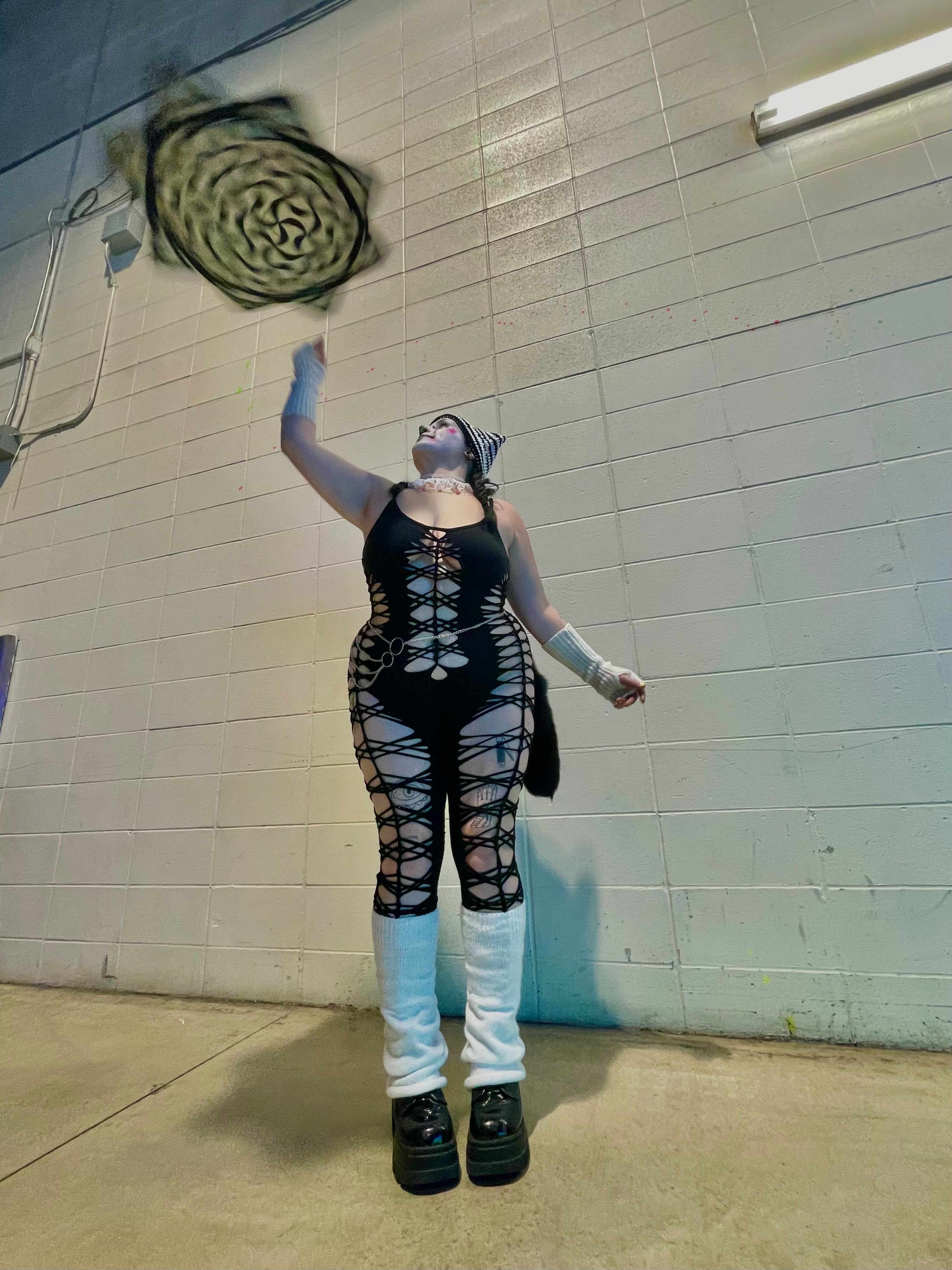Onyx Catsuit (shrug sold separately)