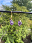 Amethyst Pendant & Earring set (mini)