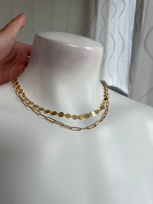 Gold Goddess Necklace