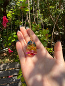 Rainbow Wire-wrapped Crystal