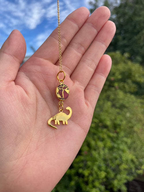 Becky Dinosaur Pendant (2 colors available)