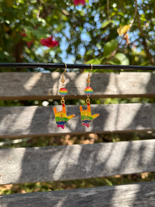 Rainbow Pride Earrings