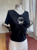OOAK Black Slim Tee Size M