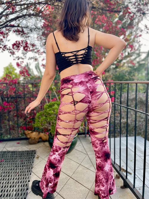 Tiedye Cheeky Bell Bottoms (multiple colors available!)