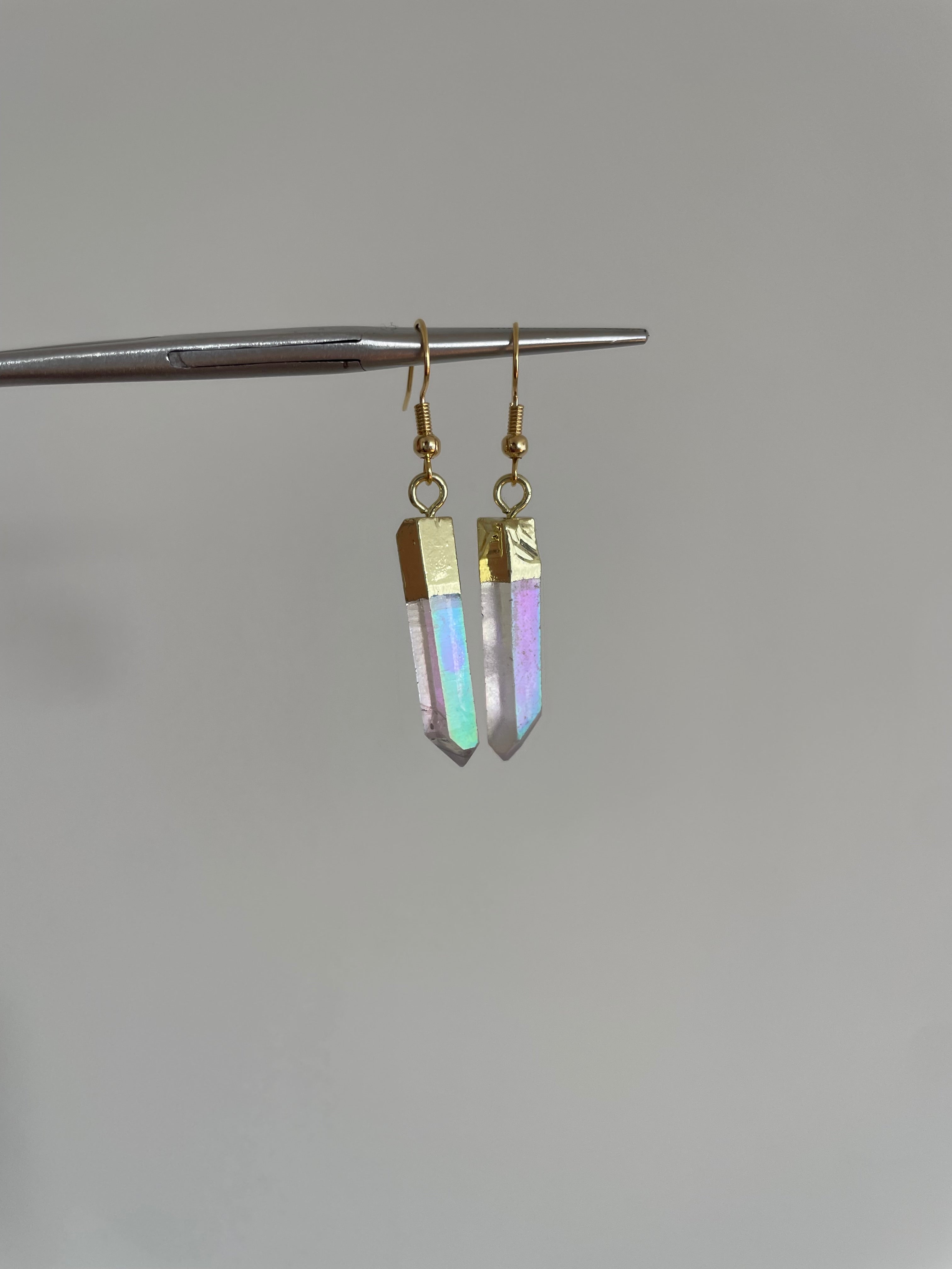 Rainbow Quartz Earrings