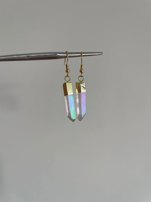 Rainbow Quartz Earrings