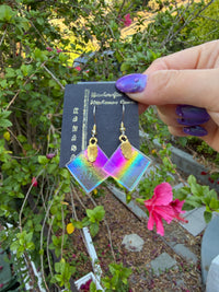 Rainbow Rainy Windows Earrings