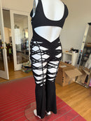 DISCOUNTED Onyx Jumpsuit size 2X, height for 5’3”