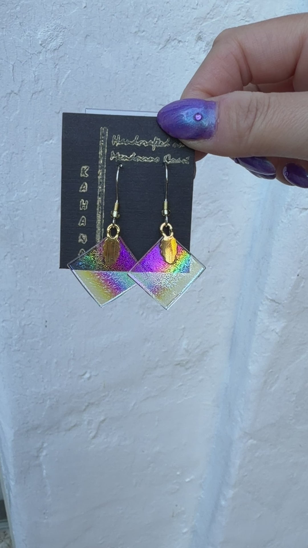 Rainbow Rainy Windows Earrings