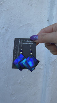 Ebony Rainy Window Earrings