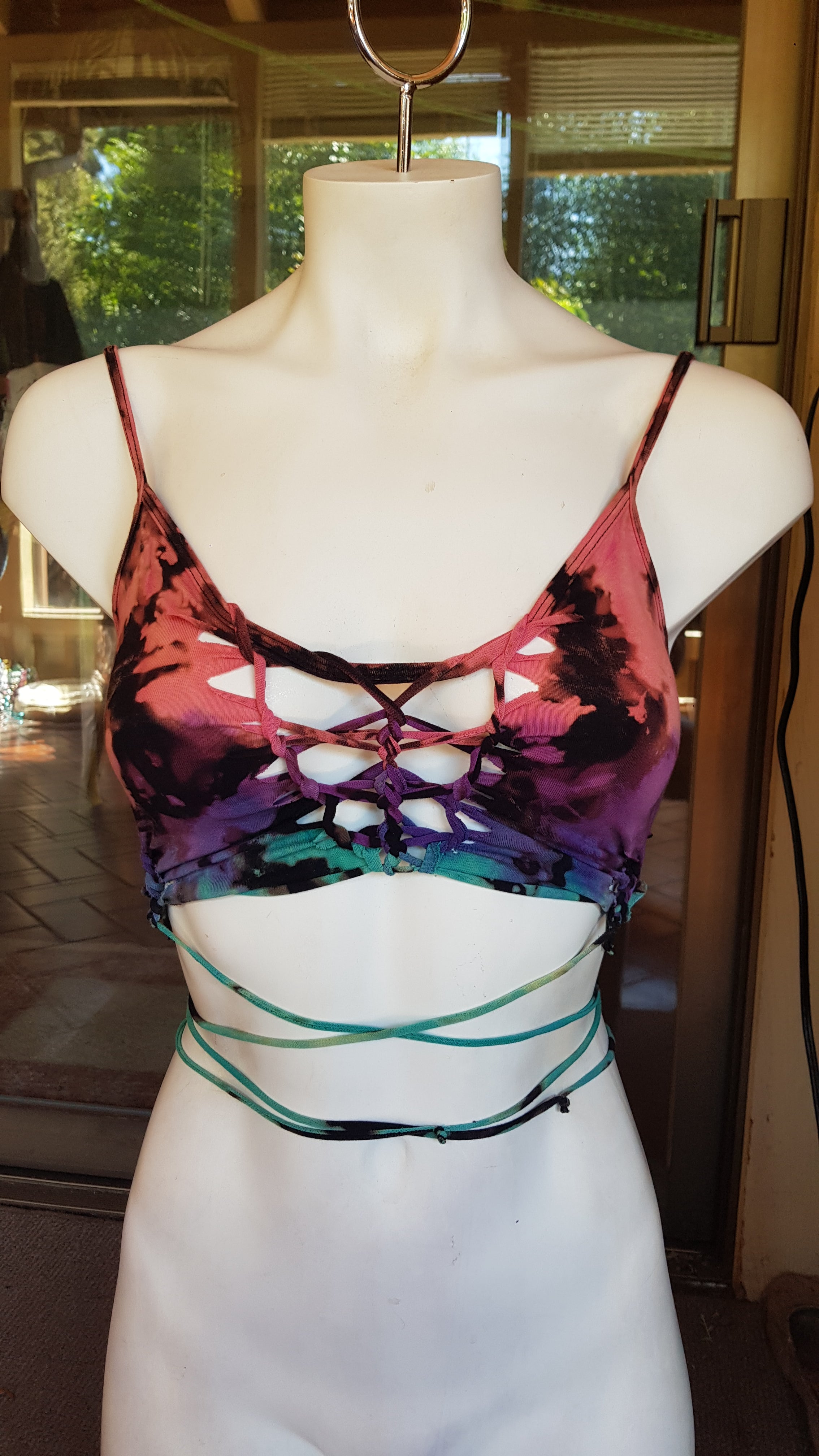 Ebony Mermaid Tiedye Wrap