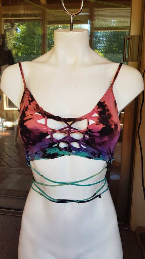 Ebony Mermaid Tiedye Wrap